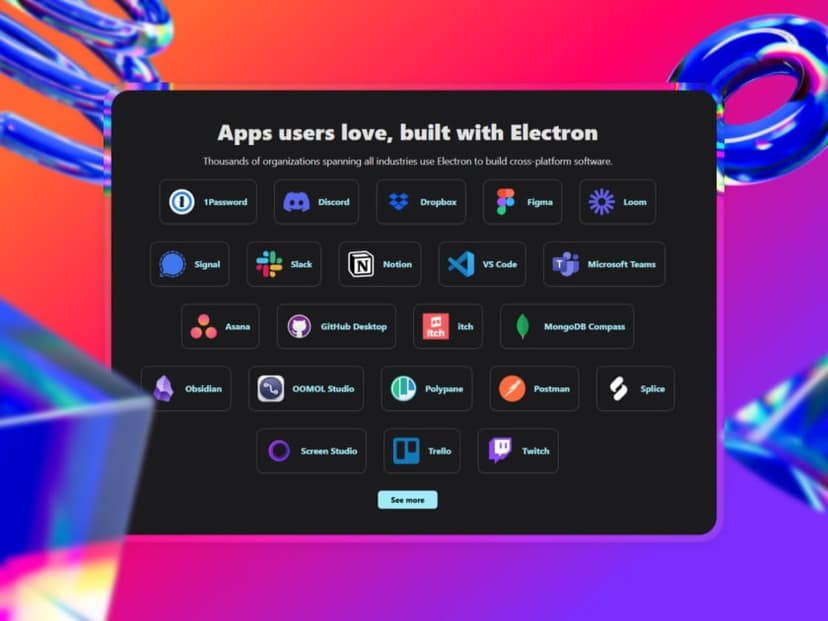 Featured image for Why Developers Choose ElectronJS for Desktop Applications: Examples Like VS Code, Discord, and Slack